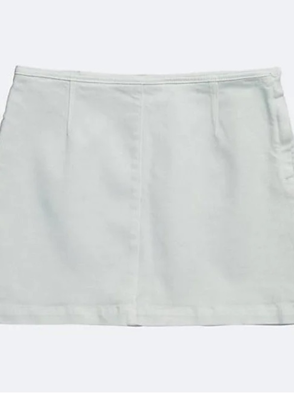 Calvin Klein White A-Line Mini Skirt